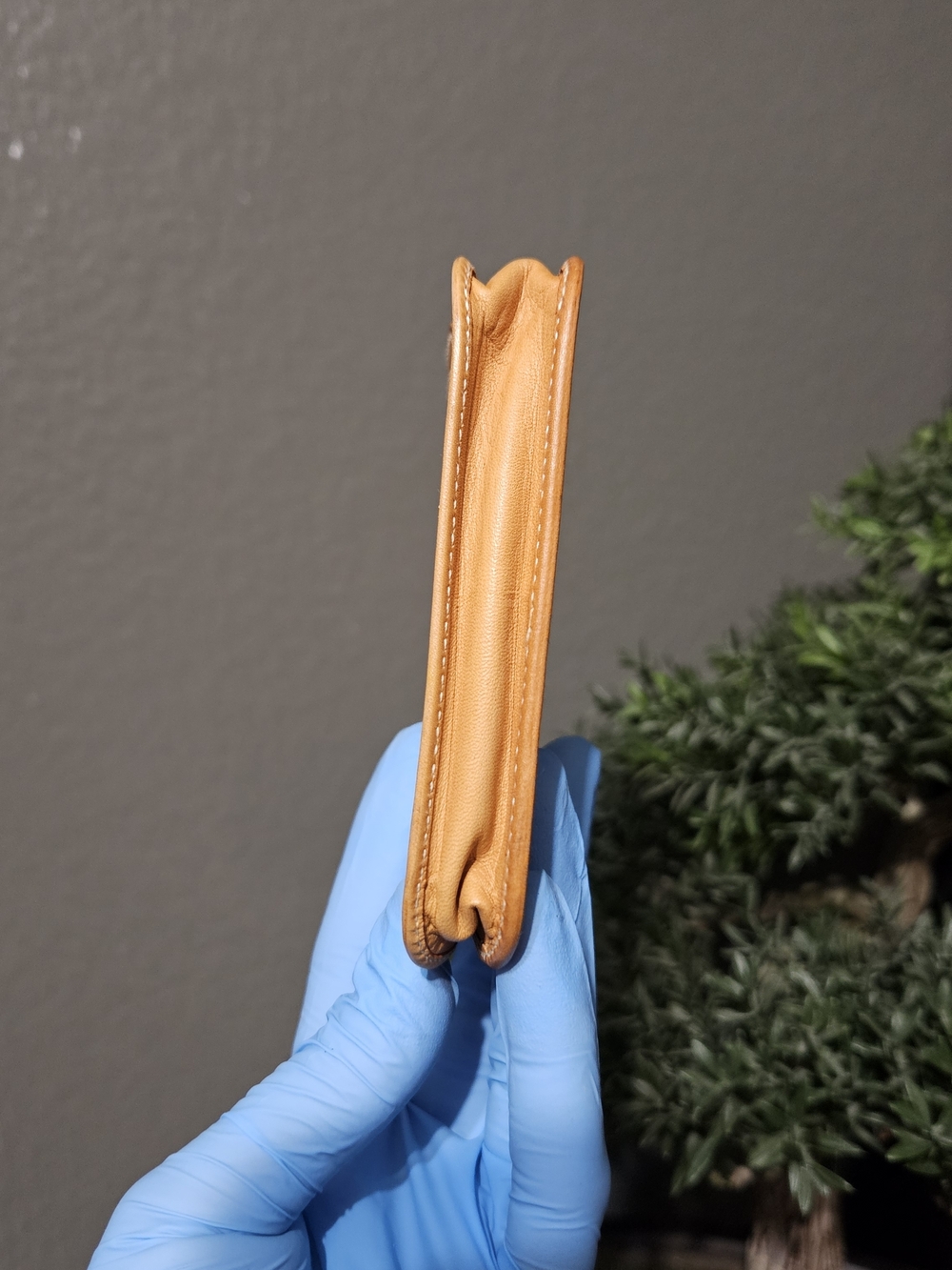 Authentic Gucci Vintage Leather Canvas Wallet - Picture 7 of 14